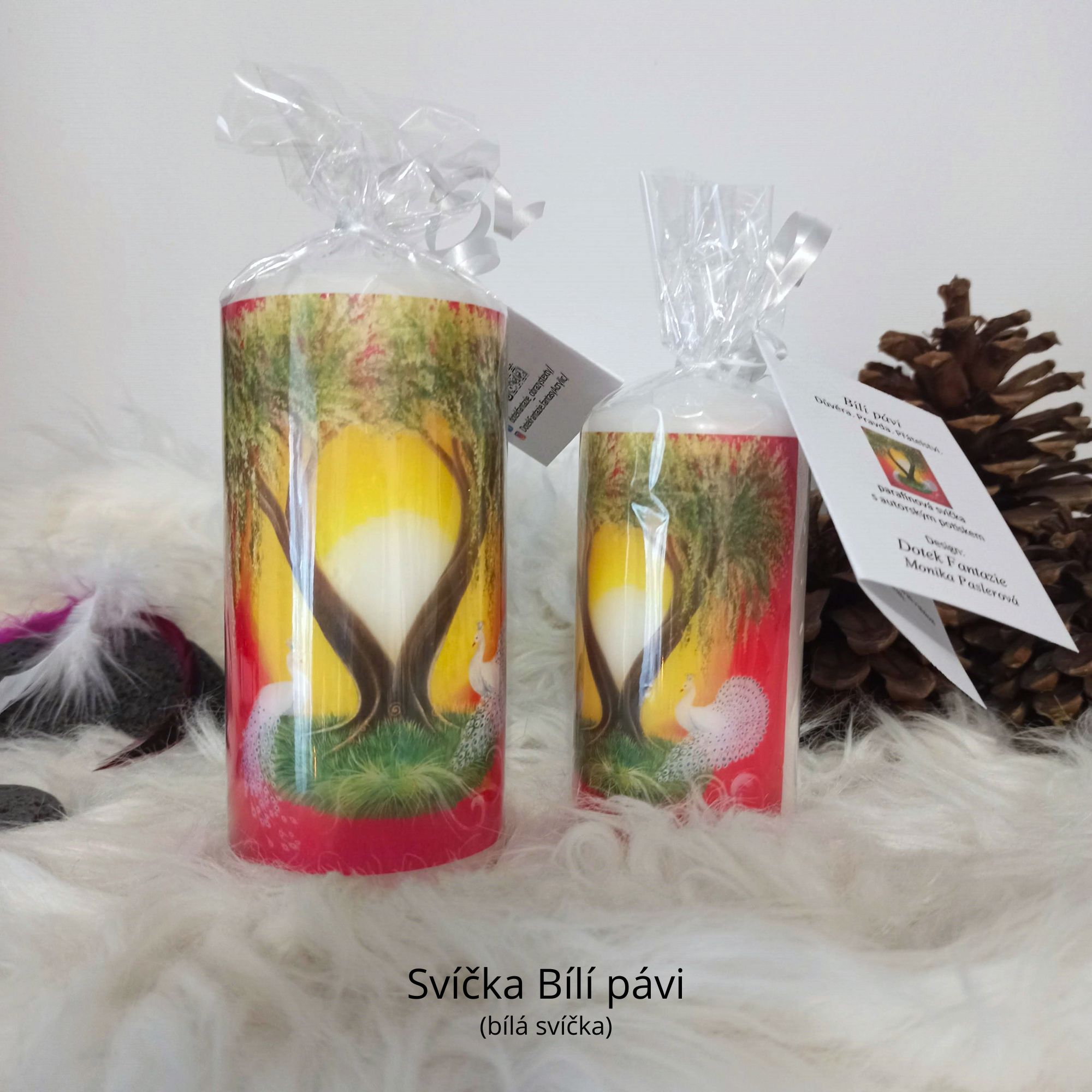 Svíčky s motivy obrazů Dotek Fantazie - Image 13