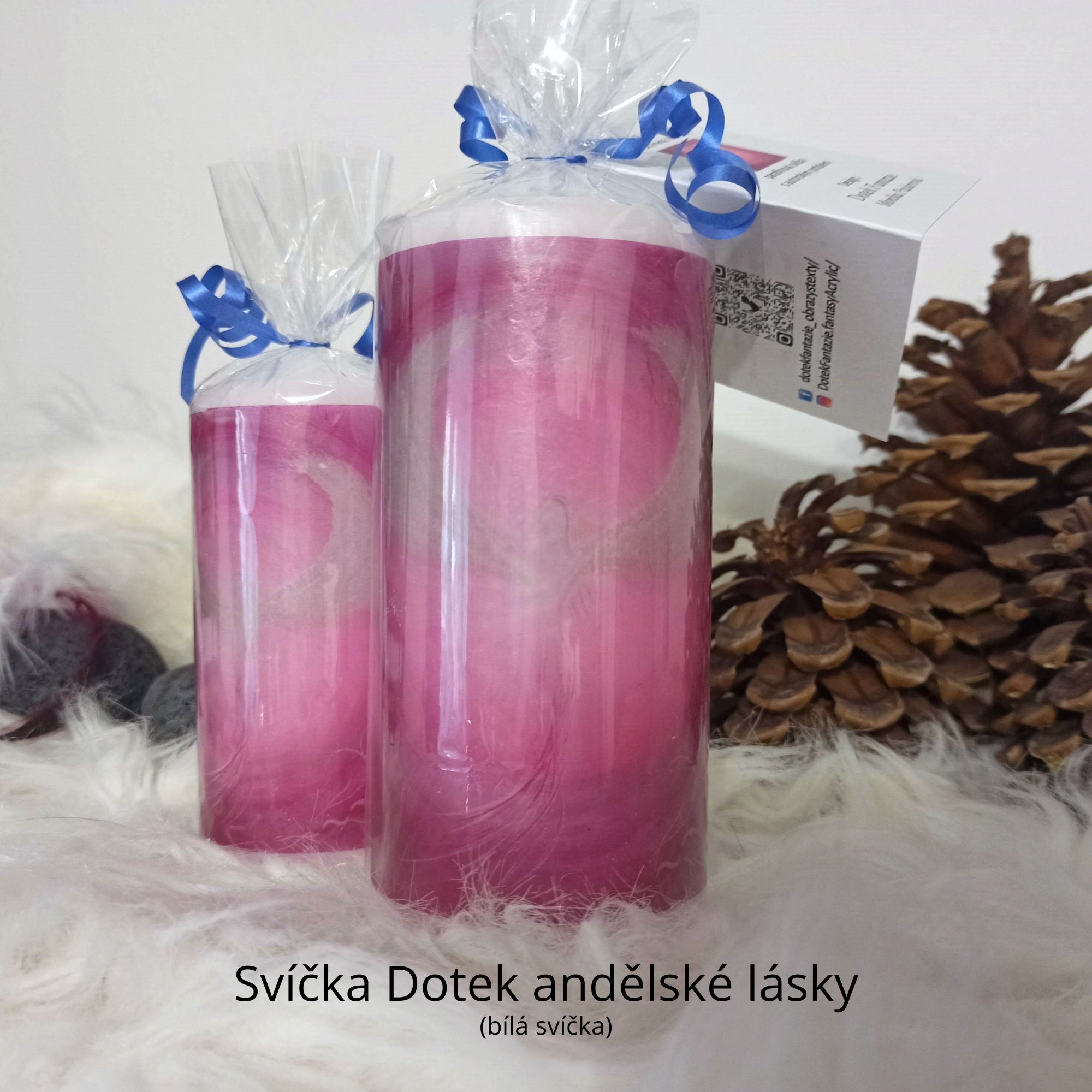 Svíčky s motivy obrazů Dotek Fantazie - Image 6