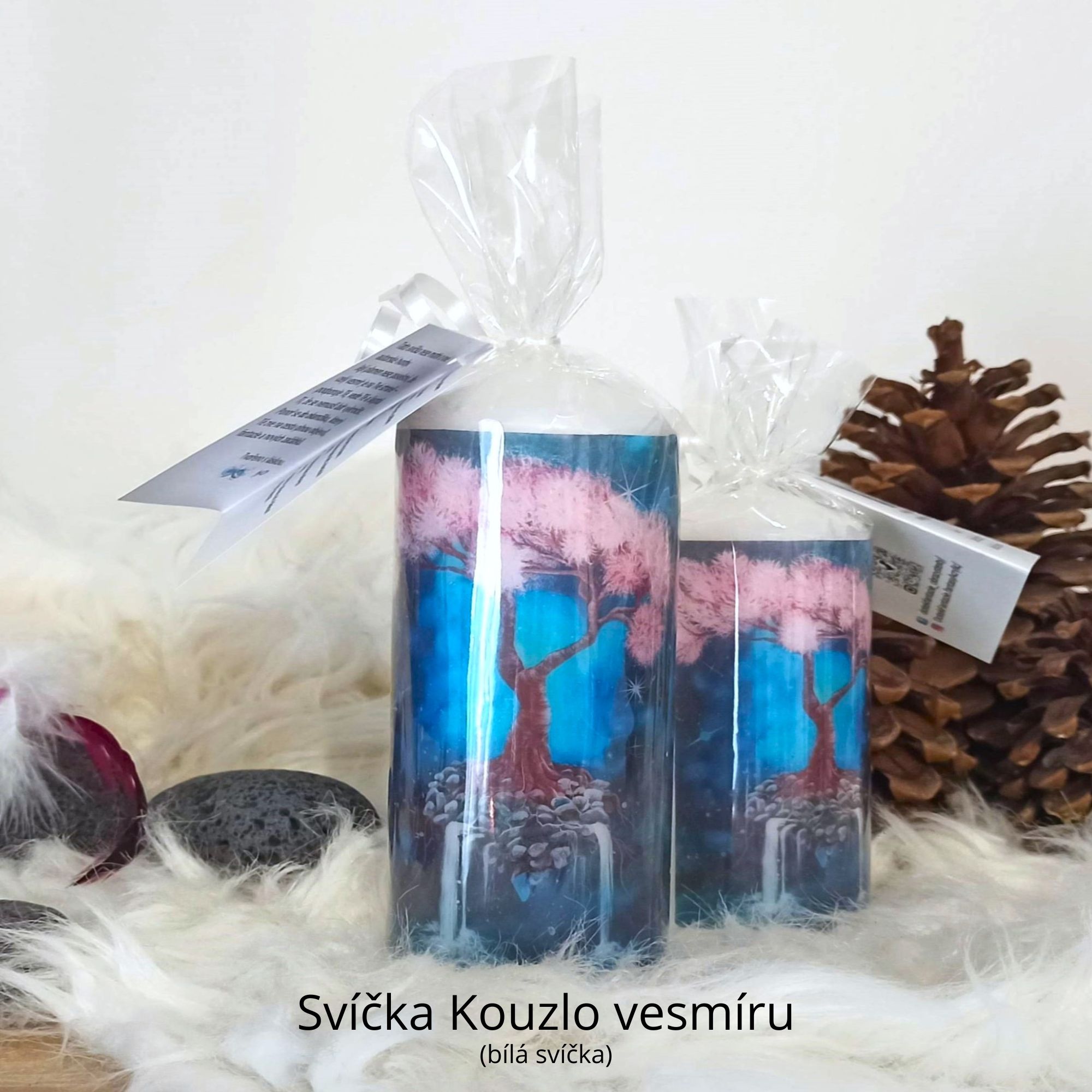 Svíčky s motivy obrazů Dotek Fantazie - Image 3