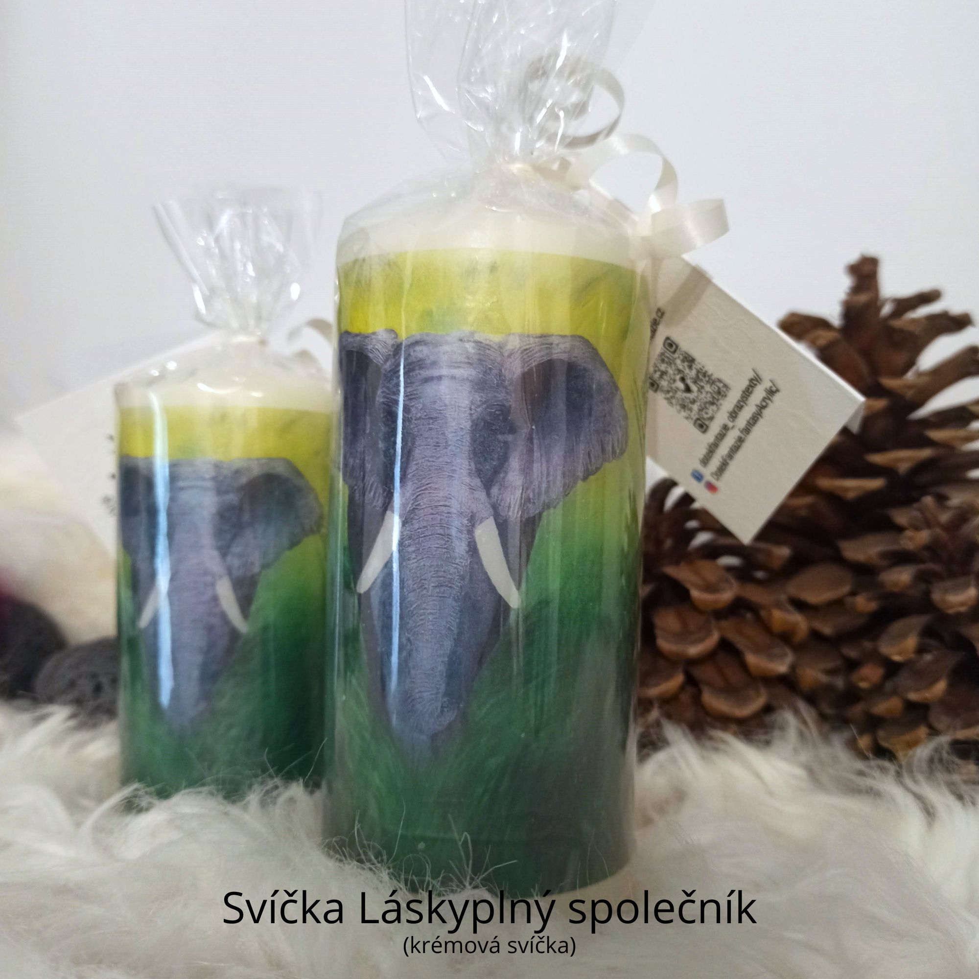 Svíčky s motivy obrazů Dotek Fantazie - Image 22