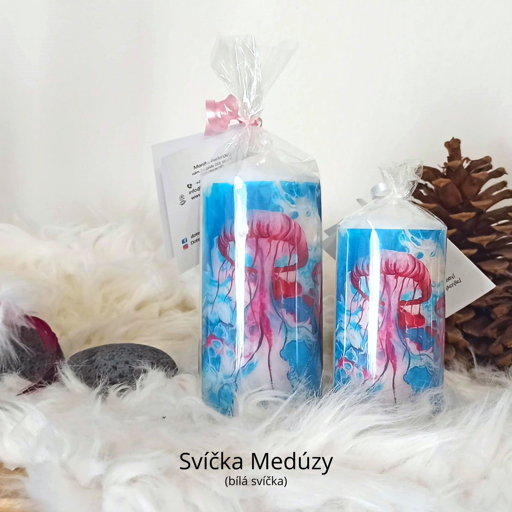 Svíčky s motivy obrazů Dotek Fantazie - Image 14