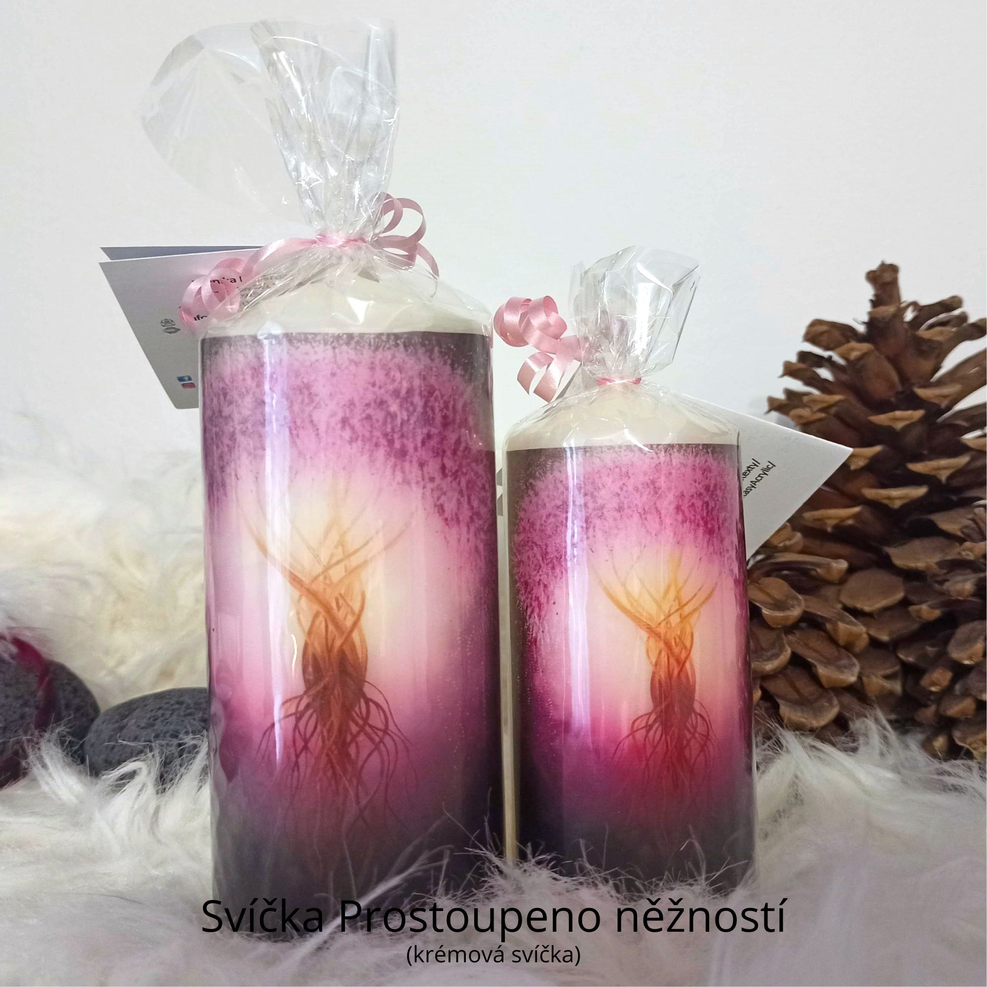 Svíčky s motivy obrazů Dotek Fantazie - Image 11