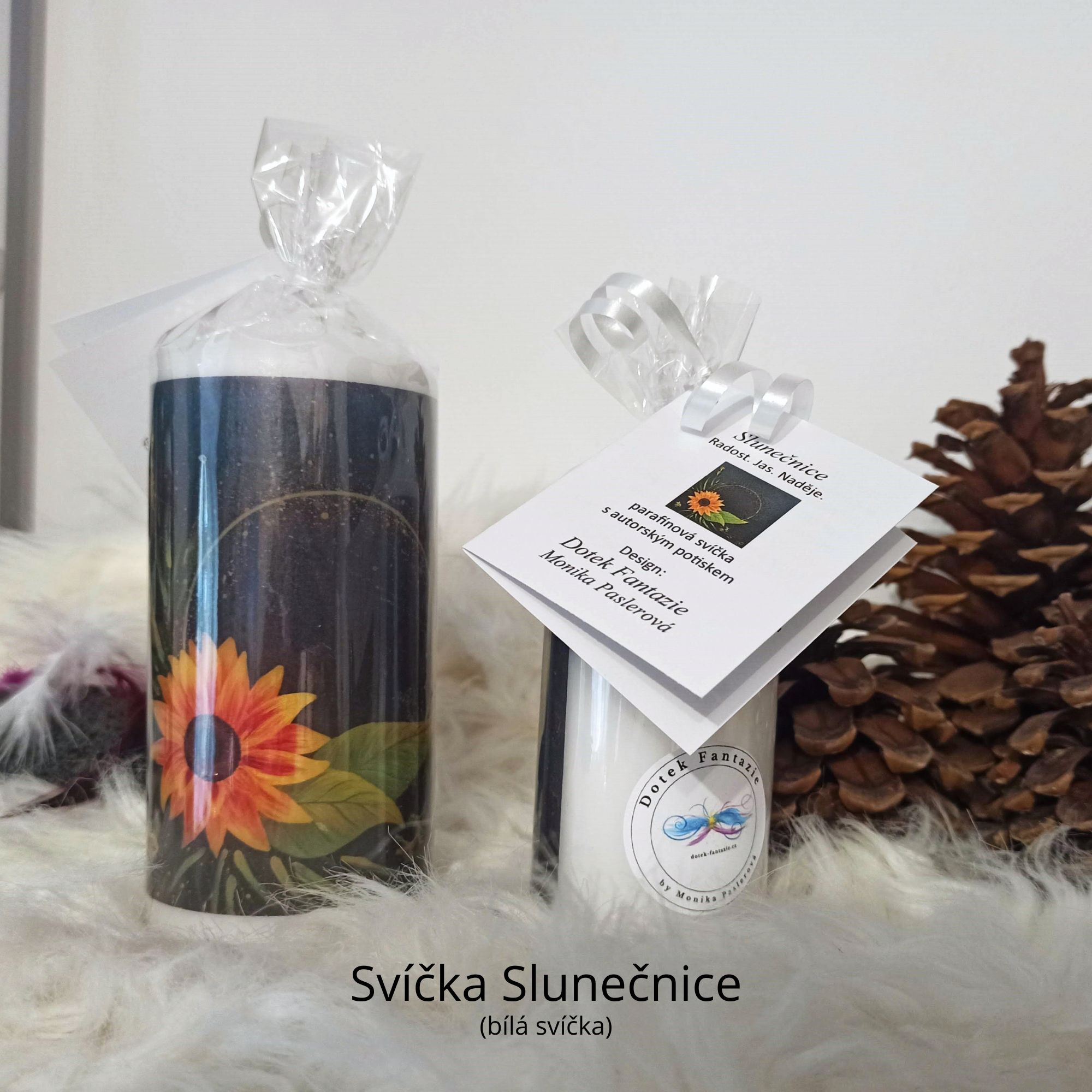 Svíčky s motivy obrazů Dotek Fantazie - Image 8