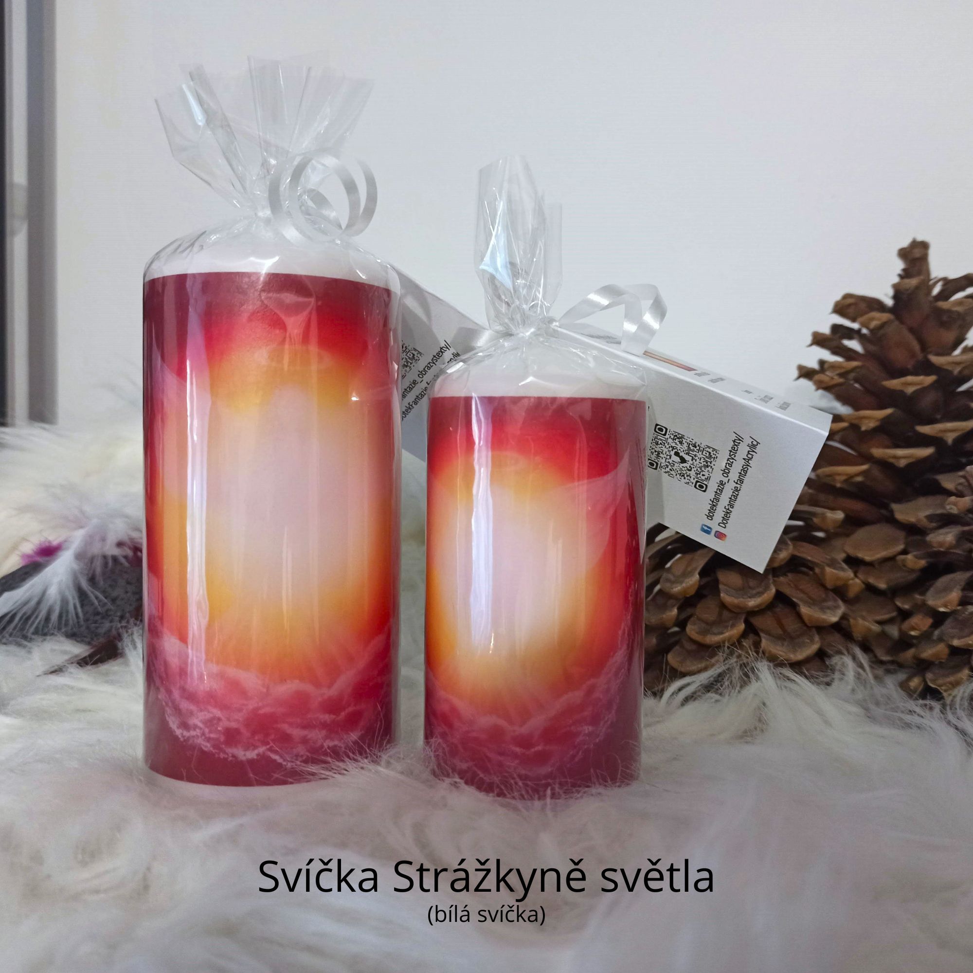 Svíčky s motivy obrazů Dotek Fantazie - Image 28